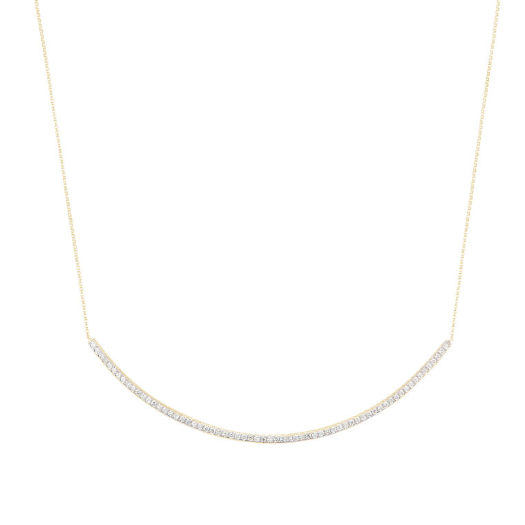 Luna Crescent Necklace image number null